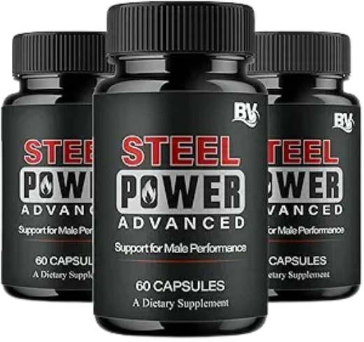 SteelPower 3 bottles - 90 day supply